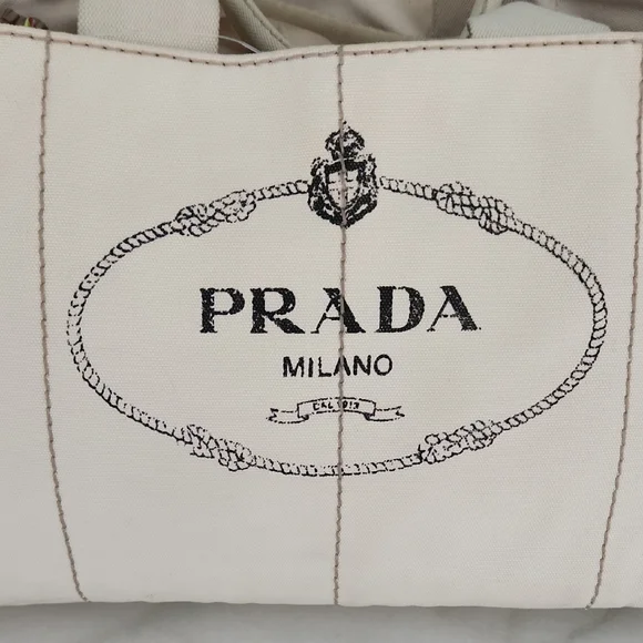 Prada White Tote Bag for Women - Picture 4 of 17